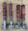 Койловеры к-кт H&amp;R Impreza G11 00-07 в сборе