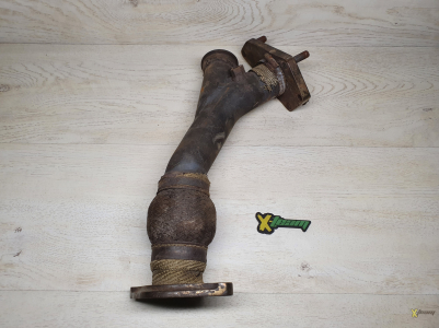 Up-Pipe под внешний West Gate 38 mm с гофрой