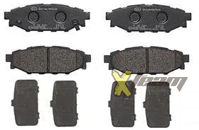 Колодки гальмівні задні Brembo