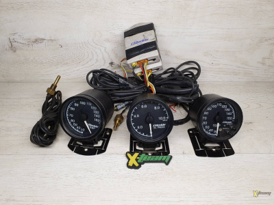 Комплект дополнительных приборов Greedy 60 mm black