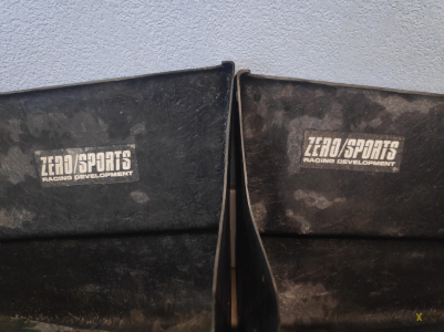 Накладки заднего бампера Zerosports