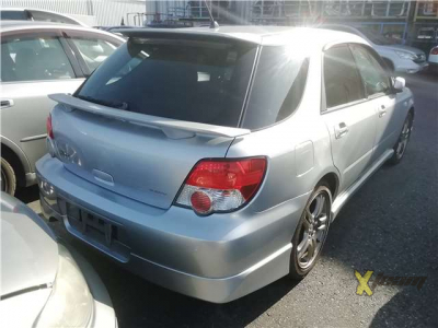 Губа переднего бампера + губа заднего бампера Impreza G11 03-05 wagon