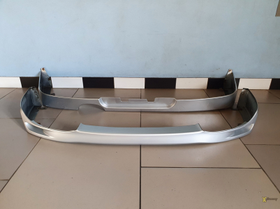 Губа переднего бампера + губа заднего бампера Impreza G11 03-05 wagon