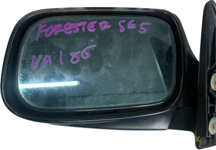 Зеркало левое Forester 04-05 с вставкой черная (подогрев)