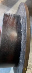 Комплект дисков тормозных передних STI 05-14 EBC Ultimax grooved
