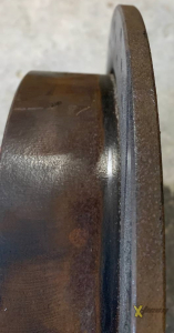 Комплект дисков тормозных передних STI 05-14 EBC Ultimax grooved
