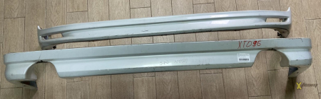 Губа переднего бампера + губа заднего бампера Legacy B13 wagon 03-06
