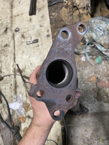 Аппайп левый TwinTurbo 206/208