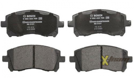 Колодки гальмівні передні BOSCH