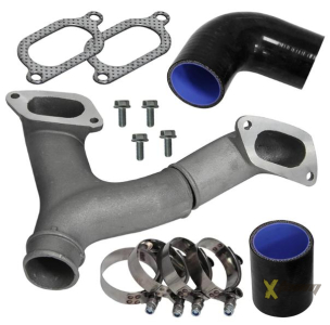 Установочный комплект Y- pipe WRX/STI чёрный
