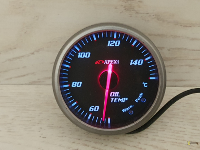 Дополнитеоьный прибор Apexi Oil temp 60 mm