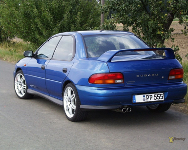 Спойлер крышки багажника Impreza GT sedan