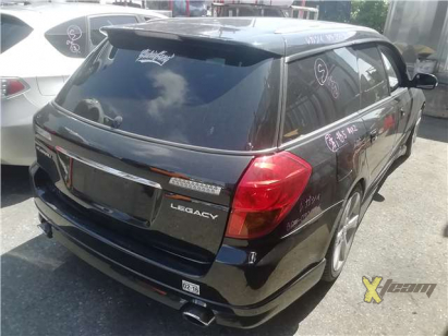 Губа переднего бампера + губа заднего бампера Legacy B13 wagon 03-06