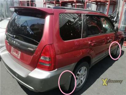 Комплект брызговиков Forester S11 03-05