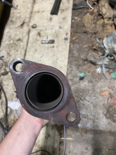 Аппайп левый TwinTurbo 206/208