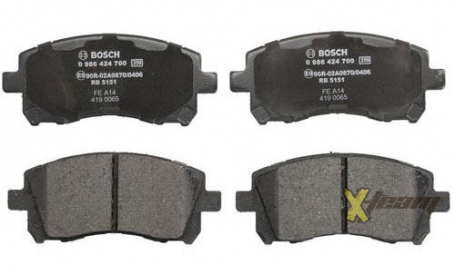 Колодки гальмівні передні BOSCH